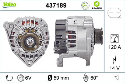 GENERATOR VALEO 437189