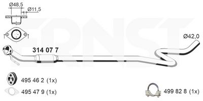 MITTELSCHALLDäMPFER