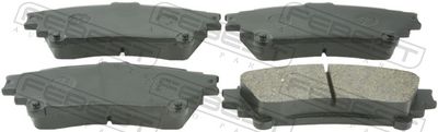 Комплект тормозных колодок, дисковый тормоз FEBEST 0101-GGL15R для LEXUS RC