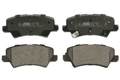 Remblokken set Achter , past: KIA PICANTO III, STONIC 1.0-1.4 03.17-