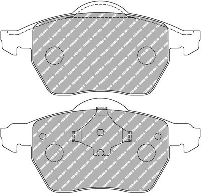 комплект спирачно феродо, дискови спирачки FERODO RACING FCP1717H