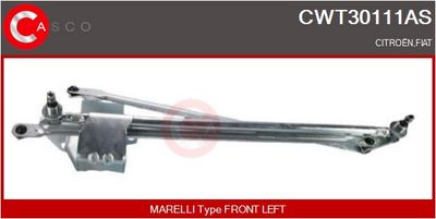 LEGATURI STERGATOR PARBRIZ CASCO CWT30111AS