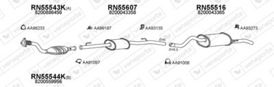 ABGASANLAGE VENEPORTE 550643