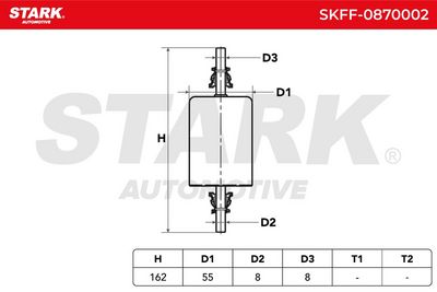 горивен филтър STARK SKFF-0870002