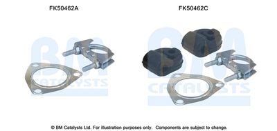 Монтажен комплект, изпускателна тръба BM Catalysts FK50462