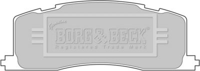 BORG & BECK BBP1593 Тормозные колодки и сигнализаторы для TOYOTA PREVIA I (_R1_, _R2_) 2.4 (TCR11_, TCR10_) BORG & BECK BBP1593 Тормозные колодки и сигнализаторы для TOYOTA PREVIA I (_R1_, _R2_) 2.4 (TCR11_, TCR10_)