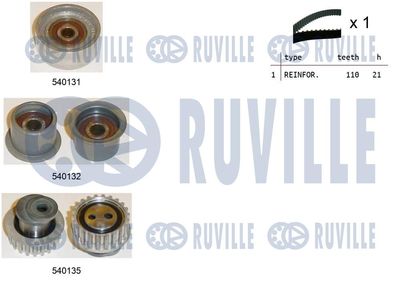 Комплект ремня ГРМ RUVILLE 550204 для BMW 3