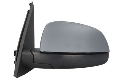 Zijspiegel Links (elektrisch, asferisch, met verwarming, under-coated) past: OPEL MERIVA A 05.03-05.10