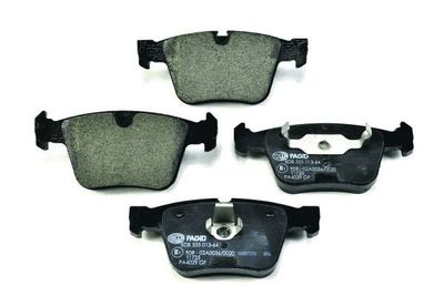 Комплект тормозных колодок, дисковый тормоз HELLA PAGID 8DB 355 013-641 для MERCEDES-BENZ R-CLASS
