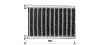 AVA QUALITY COOLING Kachelradiateur, interieurverwarming (ME6347)