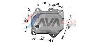 RADIATOR ULEI ULEI MOTOR AVA Clever Choice FD3669 2