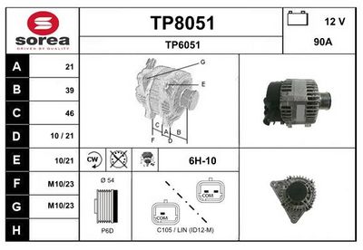 GENERATOR SNRA TP8051