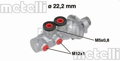 METELLI 05-0693 Ремкомплект тормозного цилиндра  для PEUGEOT  (Пежо 301)