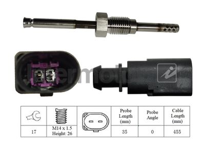 Sensor, exhaust gas temperature Intermotor 27379