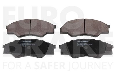 EUROBRAKE 5502224587 Тормозные колодки и сигнализаторы для TOYOTA HILUX VII Пикап (_N1_, _N2_, _N3_) 2.5 D-4D (KUN15_, KDN1_)