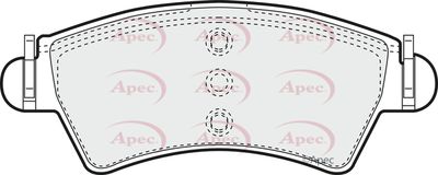 Brake Pad Set APEC PAD1231