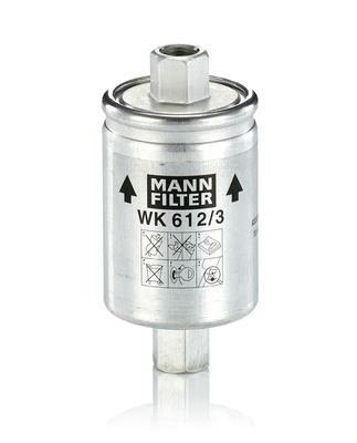 Filtr paliwa MANN-FILTER WK 612/3 produkt