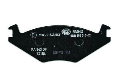 Brake Pad Set, disc brake 8DB 355 017-521