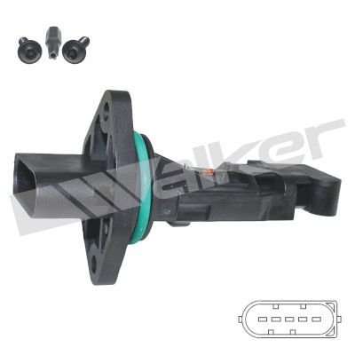 Расходомер воздуха WALKER PRODUCTS 245-1234 для PORSCHE 911