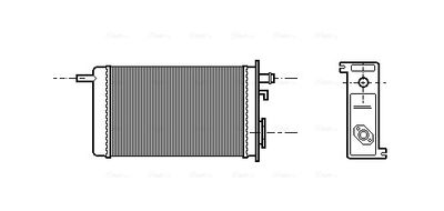 AVA QUALITY COOLING Kachelradiateur, interieurverwarming (RT6096)