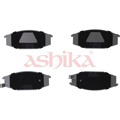 комплект спирачно феродо, дискови спирачки ASHIKA 50-01-1009