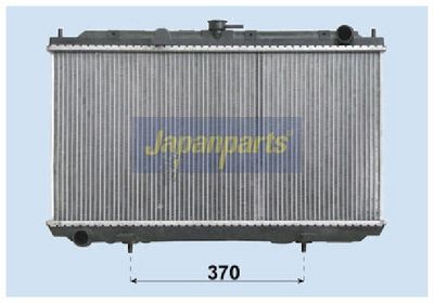 радиатор, охлаждане на двигателя JAPANPARTS RDA213052