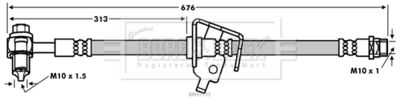 Brake Hose Borg & Beck BBH7735