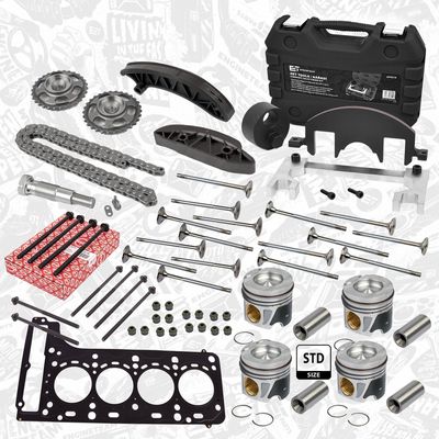 комплект ангренажна верига ET ENGINETEAM RS0055VR8