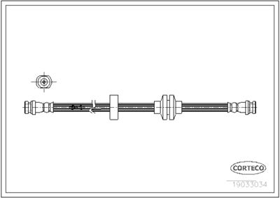 Brake Hose 19033034