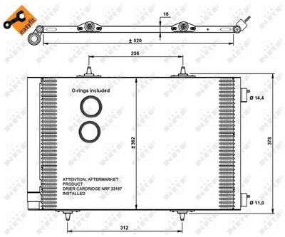 CONDENSATOR CLIMATIZARE NRF 35779 3