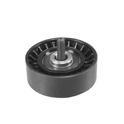 Įtempiklio skriemulys, V formos rumbuotas diržas