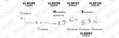 ABGASANLAGE VENEPORTE 900099