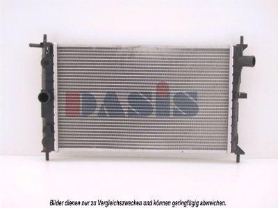 AKS DASIS 151520N Радиатор охлаждения двигателя для OPEL ASTRA F Фургон/универсал (T92)