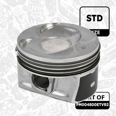 SET PISTOANE ET ENGINETEAM PM004800ETVR2 2