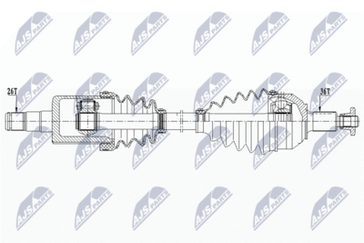 полуоска NTY NPW-WW-210