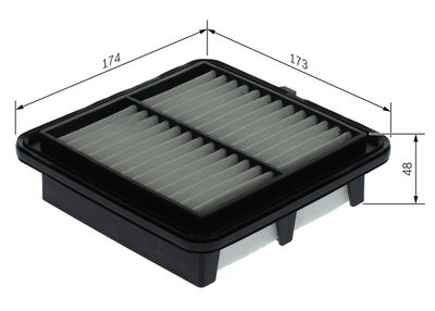 LUFTFILTER BOSCH F026400729