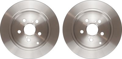 Brake disc Achter Links/Rechts past: PONTIAC VIBE  TOYOTA CALDINA, CELICA, OPA, PRIUS 1.5H/1.8/2.0 08.99-12.09