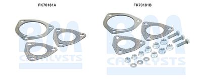 Монтажен комплект, изпускателна тръба BM Catalysts FK70181