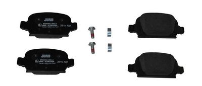 BREMSBELAGSATZ SCHEIBENBREMSE JURID 573009J 1