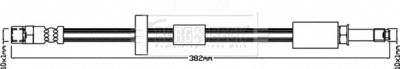 Brake Hose Borg & Beck BBH8298