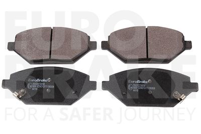 Комплект тормозных колодок, дисковый тормоз EUROBRAKE 5502223658 для OPEL KARL