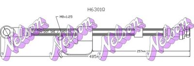 KAWE H6301Q Тормозной шланг  для CHRYSLER SEBRING (Крайслер Себринг)