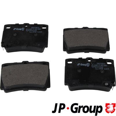 Brake Pad Set, disc brake 3963700610