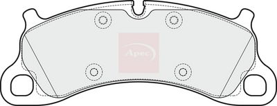APEC Brake Pad Set, disc brake PAD1947