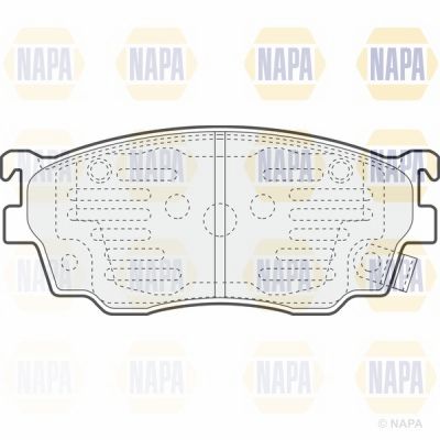 Brake Pad Set NAPA PBP7609