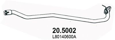Výfuková trubka ASSO 20.5002