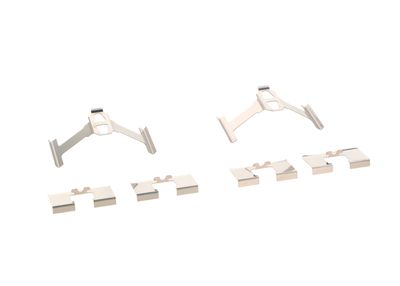 ZUBEHöRSATZ SCHEIBENBREMSBELAG BOSCH 1987474332 15