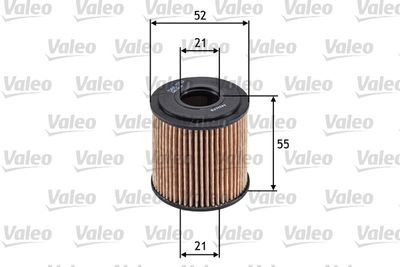 VALEO 586540 Масляный фильтр  для SMART ROADSTER (Смарт Роадстер)