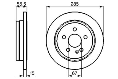 Brake Disc 0 986 478 469