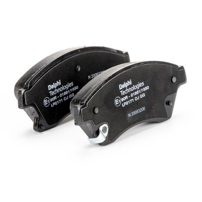 BREMSBELAGSATZ SCHEIBENBREMSE DELPHI LP2171 33